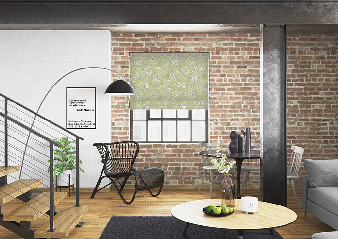 Finch Toile, Willow - Twist&Fit Roman Blind - Image 5